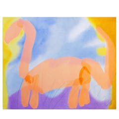 Emoji Dinosaur Cloudy Jungle